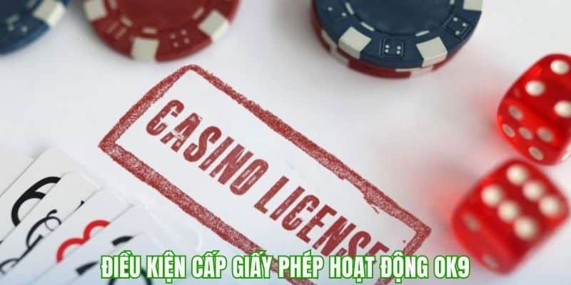 Để cấp giấy phép hoạt động phải đáp ứng yêu cầu tổ chức