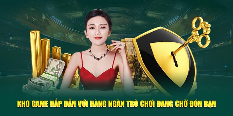 Kho game hấp dẫn với hàng ngàn trò chơi đang chờ đón bạn